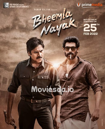 Bheemla Nayak (2022) - Tamil Movie Poster