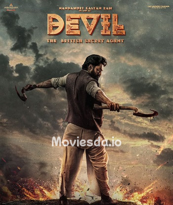 Devil The British Secret Agent (2023) - Tamil Movie Poster