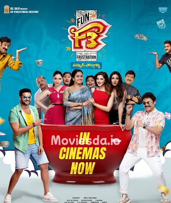 F3 (2022) - Tamil Movie Poster