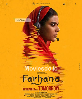 Farhana (2023) - Tamil Movie Poster