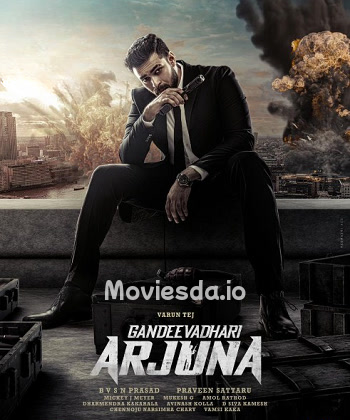 Gandeevadhari Arjuna (2023) - Tamil Movie Poster