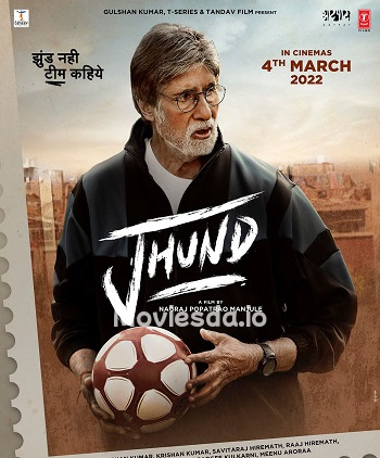 Jhund (2022) - Tamil Movie Poster