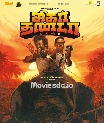Jigarthanda Double X (2023) - Tamil Movie Poster