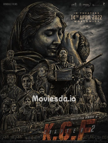 KGF Chapter 2 (2022) - Tamil Movie Poster