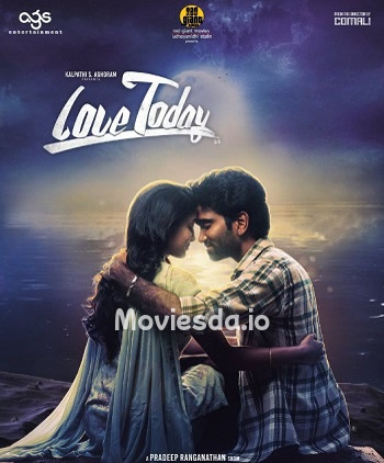 Love Today (2022) - Tamil Movie Poster