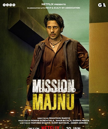 Mission Majnu (2023) - Tamil Movie Poster