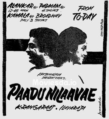 Paadu Nilave (1987) - Tamil Movie Poster