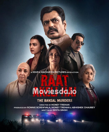 Raat Akeli Hai The Bansal Murders (2025) - Tamil Movie Poster