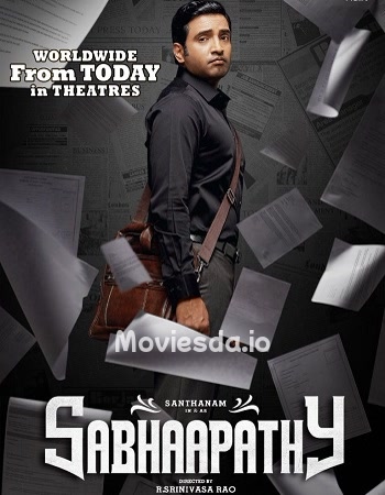 Sabhaapathy (2021) - Tamil Movie Poster
