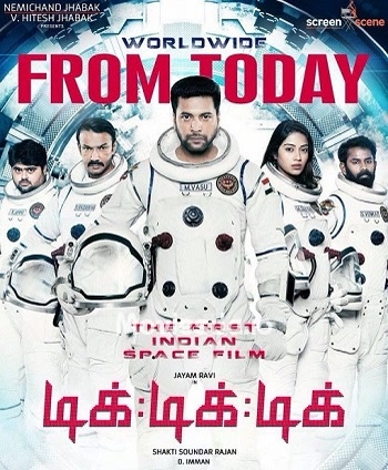 Tik Tik Tik (2018) - Tamil Movie Poster